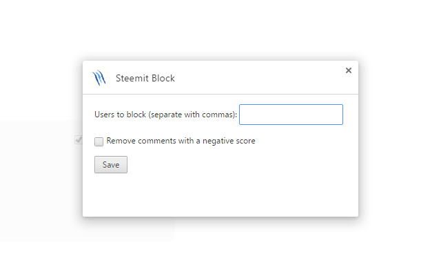 Steemit Block from Chrome web store to be run with OffiDocs Chromium online Steemit Block from Chrome web store to be run with OffiDocs Chromium online