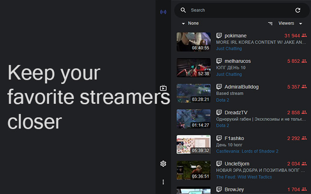 Streams Live from Chrome web store to be run with OffiDocs Chromium online Streams Live from Chrome web store to be run with OffiDocs Chromium online
