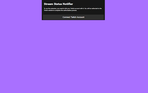 Stream Status Notifier from Chrome web store to be run with OffiDocs Chromium online Stream Status Notifier from Chrome web store to be run with OffiDocs Chromium online