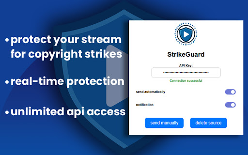 StrikeGuard from Chrome web store to be run with OffiDocs Chromium online StrikeGuard from Chrome web store to be run with OffiDocs Chromium online