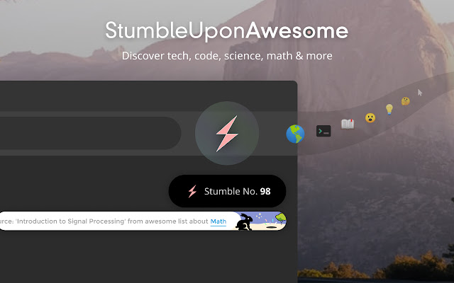 StumbleUponAwesome from Chrome web store to be run with OffiDocs Chromium online StumbleUponAwesome from Chrome web store to be run with OffiDocs Chromium online