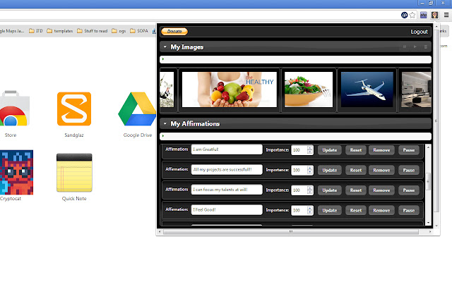 Subliminal Goal Achievement Helper from Chrome web store to be run with OffiDocs Chromium online Subliminal Goal Achievement Helper from Chrome web store to be run with OffiDocs Chromium online