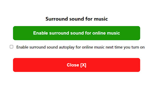 Surround sound for music and film from Chrome web store to be run with OffiDocs Chromium online Surround sound for music and film from Chrome web store to be run with OffiDocs Chromium online