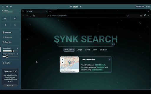 Synk, stay secure and anonymous from Chrome web store to be run with OffiDocs Chromium online Synk, stay secure and anonymous from Chrome web store to be run with OffiDocs Chromium online