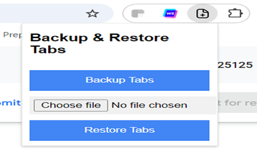 Tab Backup from Chrome web store to be run with OffiDocs Chromium online Tab Backup from Chrome web store to be run with OffiDocs Chromium online