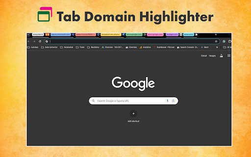 Tab Domain Highlighter from Chrome web store to be run with OffiDocs Chromium online Tab Domain Highlighter from Chrome web store to be run with OffiDocs Chromium online