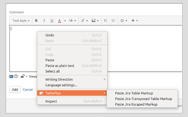TablePlus from Chrome web store to be run with OffiDocs Chromium online TablePlus from Chrome web store to be run with OffiDocs Chromium online