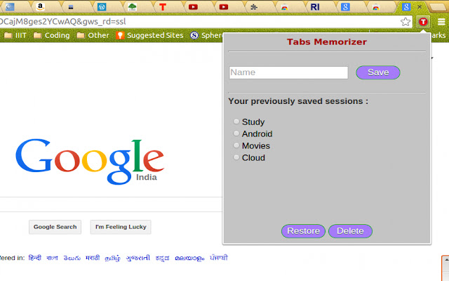 Tabs Memorizer from Chrome web store to be run with OffiDocs Chromium online Tabs Memorizer from Chrome web store to be run with OffiDocs Chromium online