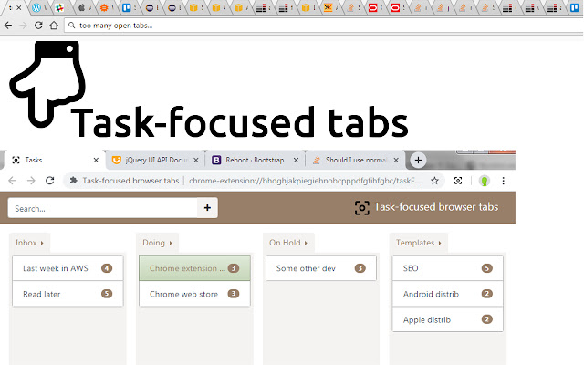 Task focused browser tabs from Chrome web store to be run with OffiDocs Chromium online Task focused browser tabs from Chrome web store to be run with OffiDocs Chromium online