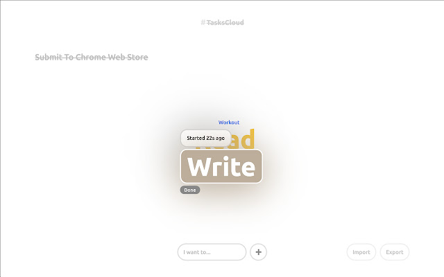 Tasks Cloud from Chrome web store to be run with OffiDocs Chromium online Tasks Cloud from Chrome web store to be run with OffiDocs Chromium online