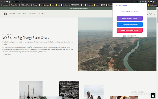 TBL Ecom Scraper from Chrome web store to be run with OffiDocs Chromium online TBL Ecom Scraper from Chrome web store to be run with OffiDocs Chromium online