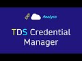 TDS Credential Manager from Chrome web store to be run with OffiDocs Chromium online TDS Credential Manager from Chrome web store to be run with OffiDocs Chromium online
