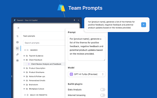TeamAI Your AI Copilot from Chrome web store to be run with OffiDocs Chromium online TeamAI Your AI Copilot from Chrome web store to be run with OffiDocs Chromium online