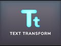 Text Transform from Chrome web store to be run with OffiDocs Chromium online Text Transform from Chrome web store to be run with OffiDocs Chromium online