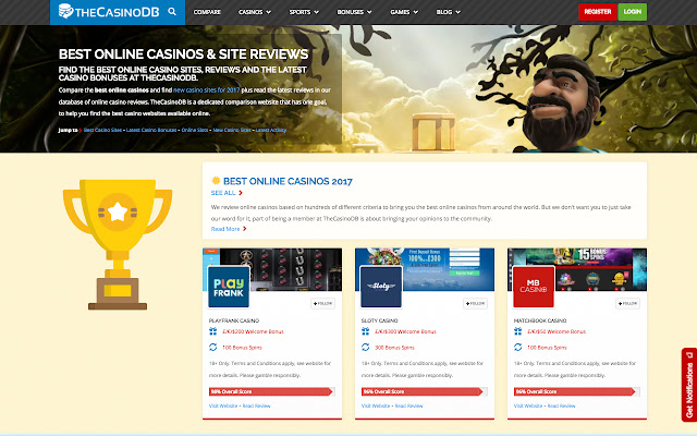 TheCasinoDB from Chrome web store to be run with OffiDocs Chromium online TheCasinoDB from Chrome web store to be run with OffiDocs Chromium online