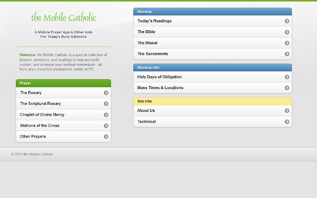 the Mobile Catholic from Chrome web store to be run with OffiDocs Chromium online the Mobile Catholic from Chrome web store to be run with OffiDocs Chromium online