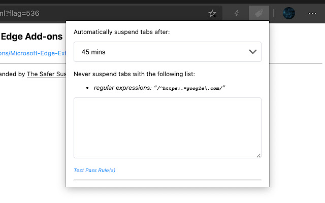 The Safer Suspender from Chrome web store to be run with OffiDocs Chromium online The Safer Suspender from Chrome web store to be run with OffiDocs Chromium online
