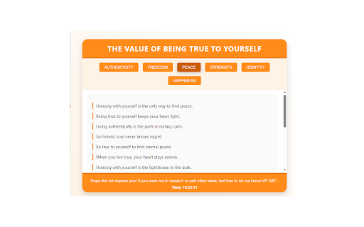 The Value of Being True to Yourself from Chrome web store to be run with OffiDocs Chromium online The Value of Being True to Yourself from Chrome web store to be run with OffiDocs Chromium online