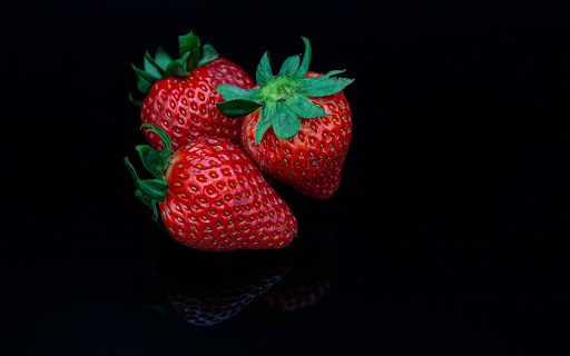 Three ripe red strawberries from Chrome web store to be run with OffiDocs Chromium online Three ripe red strawberries from Chrome web store to be run with OffiDocs Chromium online