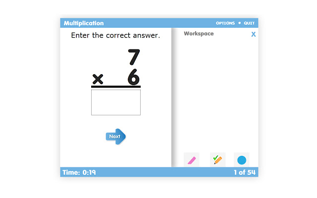 Timed Test: Multiplication Facts to 9 from Chrome web store to be run with OffiDocs Chromium online Timed Test: Multiplication Facts to 9 from Chrome web store to be run with OffiDocs Chromium online