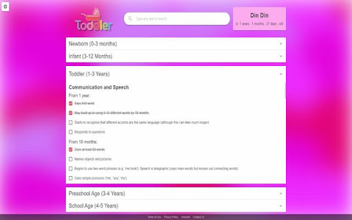Toddler from Chrome web store to be run with OffiDocs Chromium online Toddler from Chrome web store to be run with OffiDocs Chromium online