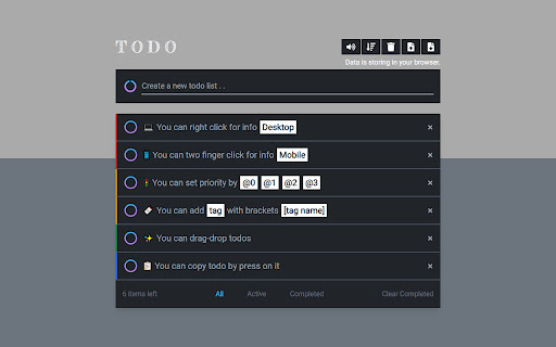 TodoApp from Chrome web store to be run with OffiDocs Chromium online TodoApp from Chrome web store to be run with OffiDocs Chromium online