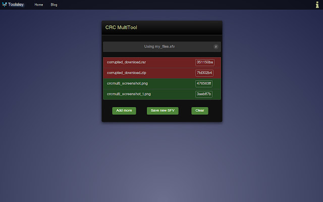 Toolsley CRC MultiTool from Chrome web store to be run with OffiDocs Chromium online Toolsley CRC MultiTool from Chrome web store to be run with OffiDocs Chromium online