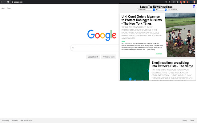Top Latest News Headlines from Chrome web store to be run with OffiDocs Chromium online Top Latest News Headlines from Chrome web store to be run with OffiDocs Chromium online