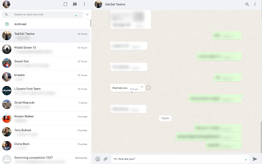 Total Privacy For WhatsApp Web from Chrome web store to be run with OffiDocs Chromium online Total Privacy For WhatsApp Web from Chrome web store to be run with OffiDocs Chromium online