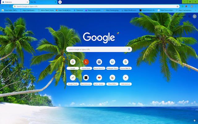 Tropical Beach Theme from Chrome web store to be run with OffiDocs Chromium online Tropical Beach Theme from Chrome web store to be run with OffiDocs Chromium online