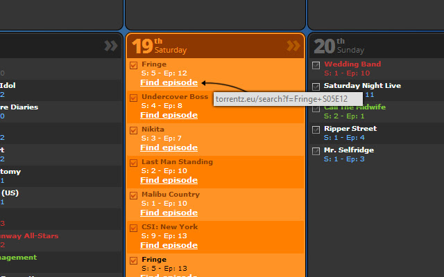 Tv Calendar Enhancement from Chrome web store to be run with OffiDocs Chromium online Tv Calendar Enhancement from Chrome web store to be run with OffiDocs Chromium online
