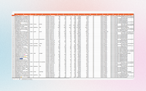 TweetExporter Export Tweets From Any User from Chrome web store to be run with OffiDocs Chromium online TweetExporter Export Tweets From Any User from Chrome web store to be run with OffiDocs Chromium online