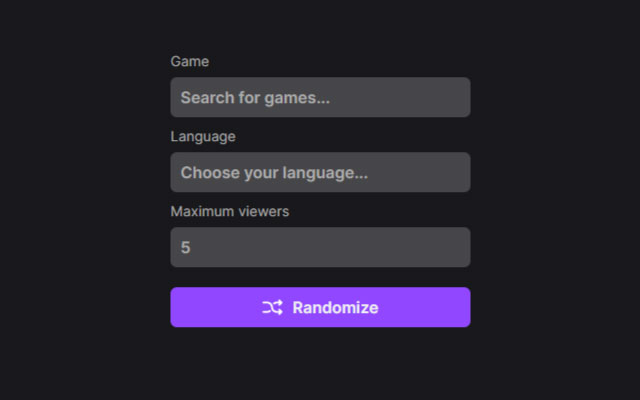 Twitch95 from Chrome web store to be run with OffiDocs Chromium online Twitch95 from Chrome web store to be run with OffiDocs Chromium online