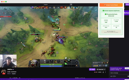 Twitch View Bot Checker from Chrome web store to be run with OffiDocs Chromium online Twitch View Bot Checker from Chrome web store to be run with OffiDocs Chromium online