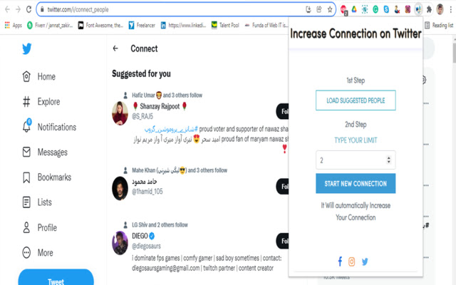 Twitter Connection Increases from Chrome web store to be run with OffiDocs Chromium online Twitter Connection Increases from Chrome web store to be run with OffiDocs Chromium online