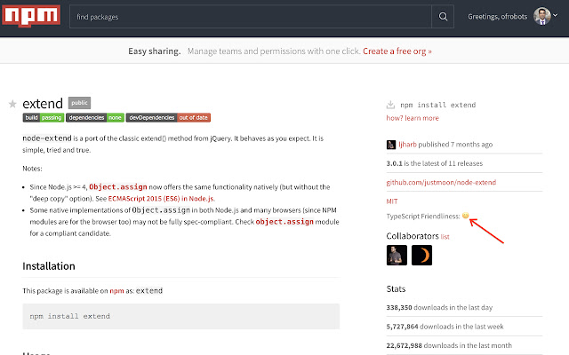 TypeScript Friendly from Chrome web store to be run with OffiDocs Chromium online TypeScript Friendly from Chrome web store to be run with OffiDocs Chromium online