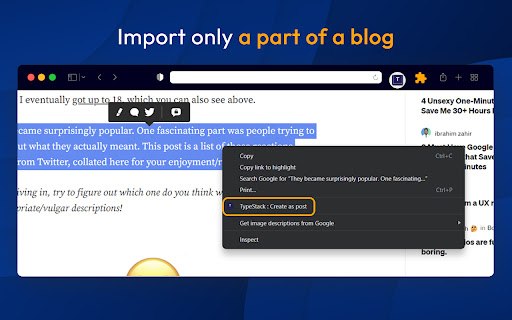 TypeStack from Chrome web store to be run with OffiDocs Chromium online TypeStack from Chrome web store to be run with OffiDocs Chromium online