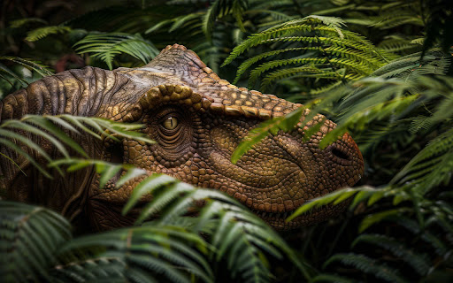 tyrannosaurus and fern bushes in the forest from Chrome web store to be run with OffiDocs Chromium online tyrannosaurus and fern bushes in the forest from Chrome web store to be run with OffiDocs Chromium online