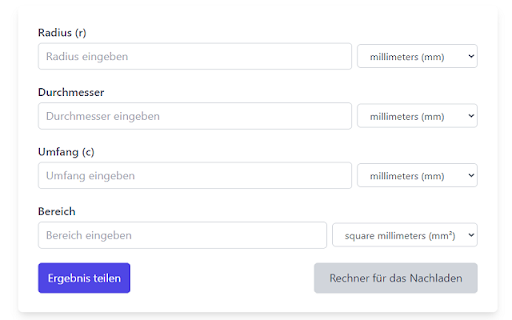 umfang eines kreises berechnen from Chrome web store to be run with OffiDocs Chromium online umfang eines kreises berechnen from Chrome web store to be run with OffiDocs Chromium online