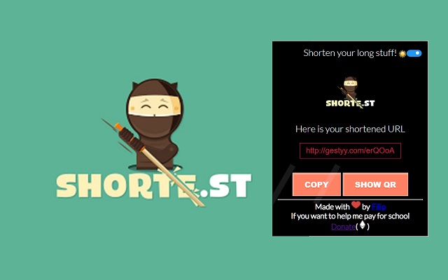 URL Shortener Shorte.st from Chrome web store to be run with OffiDocs Chromium online URL Shortener Shorte.st from Chrome web store to be run with OffiDocs Chromium online