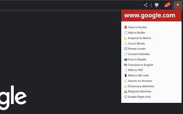 Useful Bookmarklets from Chrome web store to be run with OffiDocs Chromium online Useful Bookmarklets from Chrome web store to be run with OffiDocs Chromium online