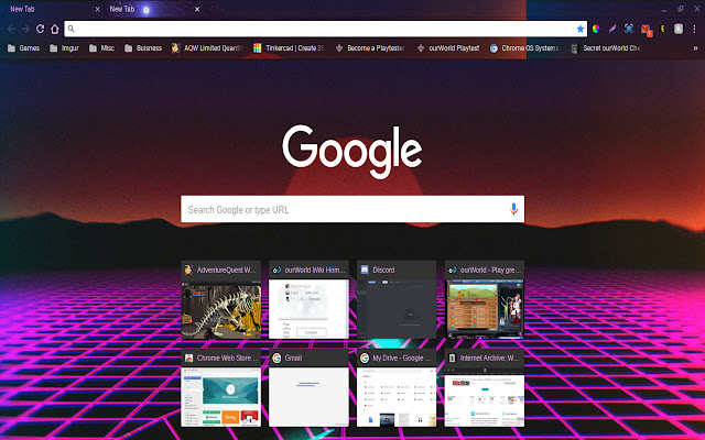 Vaporwave Grid 2.0 from Chrome web store to be run with OffiDocs Chromium online Vaporwave Grid 2.0 from Chrome web store to be run with OffiDocs Chromium online