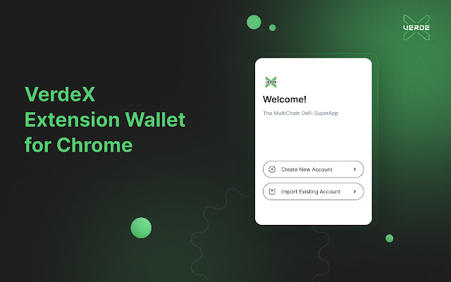 VerdeX Wallet from Chrome web store to be run with OffiDocs Chromium online VerdeX Wallet from Chrome web store to be run with OffiDocs Chromium online