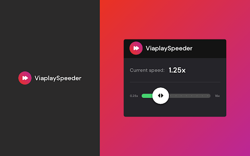Viaplay Speeder: adjust playback speed from Chrome web store to be run with OffiDocs Chromium online Viaplay Speeder: adjust playback speed from Chrome web store to be run with OffiDocs Chromium online