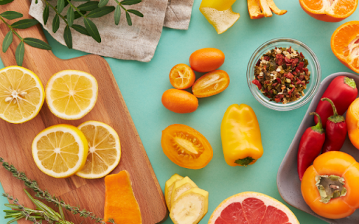 Vibrant Orange Chili, Tomato, and Traditional Herbal Medicine Ingredients from Chrome web store to be run with OffiDocs Chromium online Vibrant Orange Chili, Tomato, and Traditional Herbal Medicine Ingredients from Chrome web store to be run with OffiDocs Chromium online