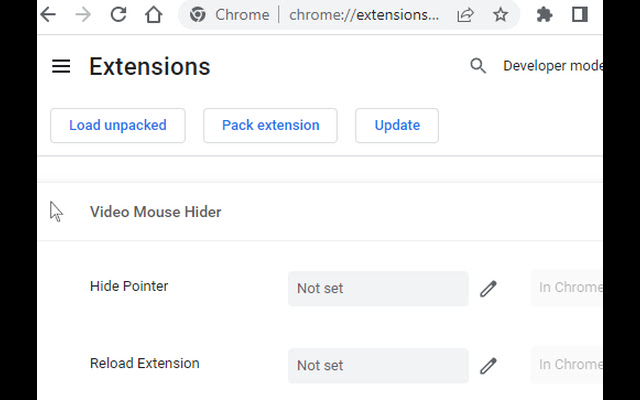 Video Mouse Hider from Chrome web store to be run with OffiDocs Chromium online Video Mouse Hider from Chrome web store to be run with OffiDocs Chromium online
