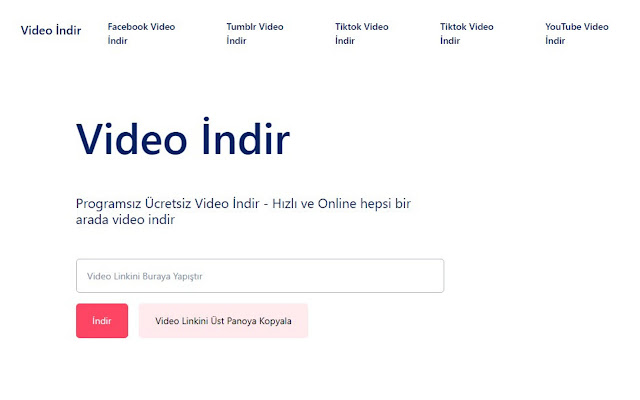 Video İndir from Chrome web store to be run with OffiDocs Chromium online Video İndir from Chrome web store to be run with OffiDocs Chromium online