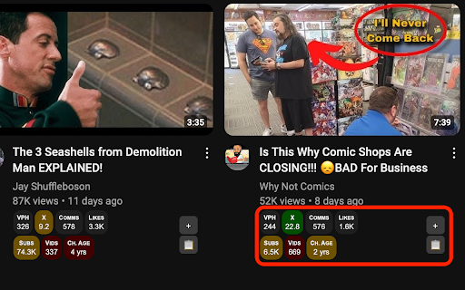 Vid Inspector from Chrome web store to be run with OffiDocs Chromium online Vid Inspector from Chrome web store to be run with OffiDocs Chromium online
