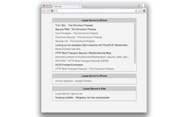 View Devices in New Tab from Chrome web store to be run with OffiDocs Chromium online View Devices in New Tab from Chrome web store to be run with OffiDocs Chromium online