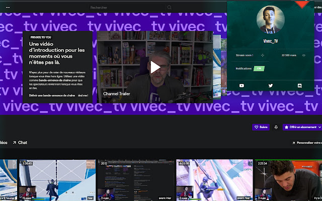 Vivec TV from Chrome web store to be run with OffiDocs Chromium online Vivec TV from Chrome web store to be run with OffiDocs Chromium online